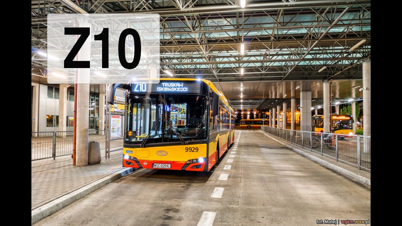 [Z10] Autobusem po Warszawie: Metro Młociny - Truskaw /Skibińskiego/