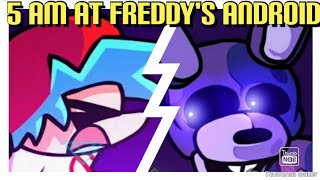 (Fridays Night Funkin) Vs 5 Am At Freddy's | FNF MOD | (Five Night At Freddy's) | FNF MOD ANDROID screenshot 2
