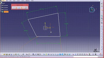 Catia Software Tutorial :7  Auto Constraint