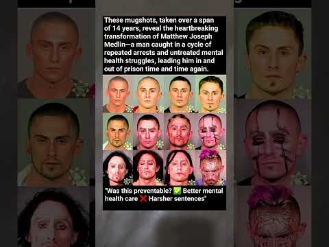 14 Years of Mugshots: The Shocking Downward Spiral of Matthew Medlin