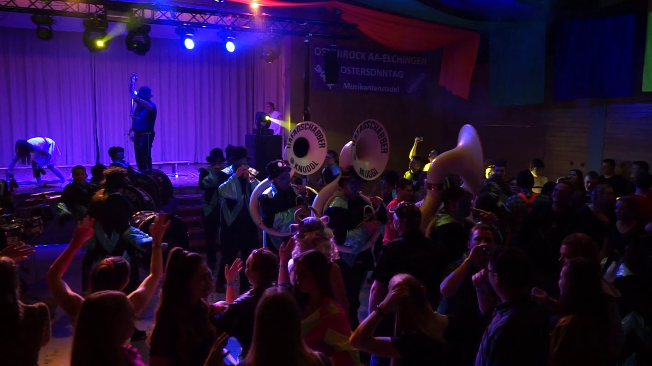 Guggenmusik Häfastädter Häfagschäbber - warriors of the world / Ausmarsch