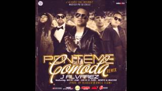 J Alvarez Ft  Nicky Jam, Lui G 21 Plus, Benyo Y Mackie    Ponteme Comoda Official Remix