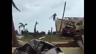 Footage of Sint Maarten After Hurricane irma