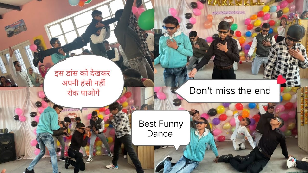 Best Lazy dance ll Farewell party dance ll best funny dance ...