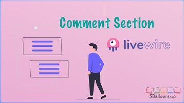 Commet section with replies implementation using Laravel Livewire