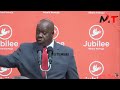 RUTO ALIBEBA BIBILIA KUBWA AKITUDANGANYA! WAKATI WA UONGO UMEISHA" MATIANG'I TO RUTO