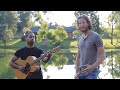 2 Guys Sing A Classic By The Pond