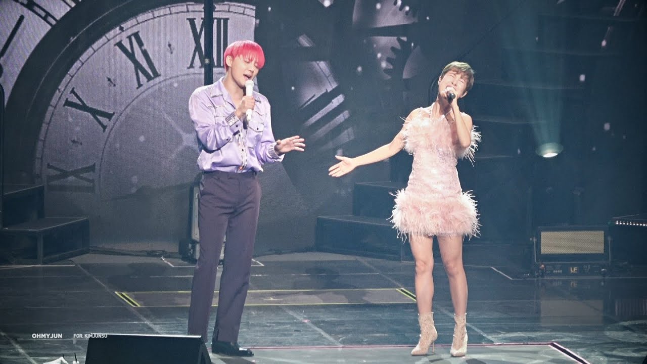 [4K] 231229 XIA 2023 CONCERT Chapter 1 : Recreation 김준수 - Timeless (with 장리인)