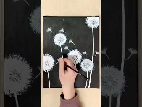 Pusteblumen mit ganz