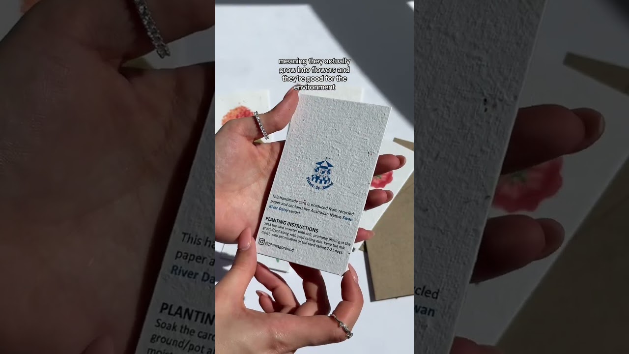 A Card You Can Plant 🌏