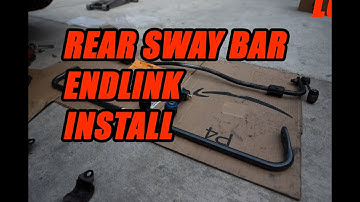 08-14 Lexus IS-F Rear Sway bar and Endlink Install