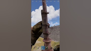 Rust - cant aim a gun. no problem 😅 #rust #shorts #short #rustshorts