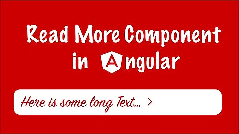 How to create a Read More component in Angular