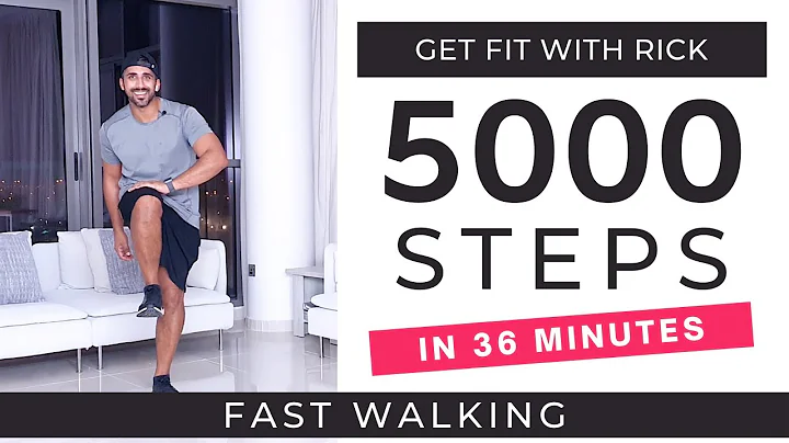 FAST Walking Workout | 5000 Steps in 36 minutes | ...