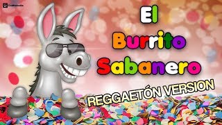 Video thumbnail of "Mi Burrito Sabanero Reggaeton, Karaoke, BURRITO SABANERO Reggaeton Remix"