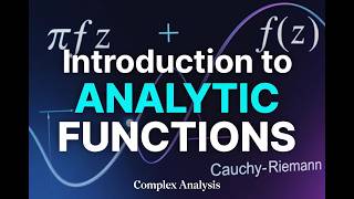 Analytic function Intro