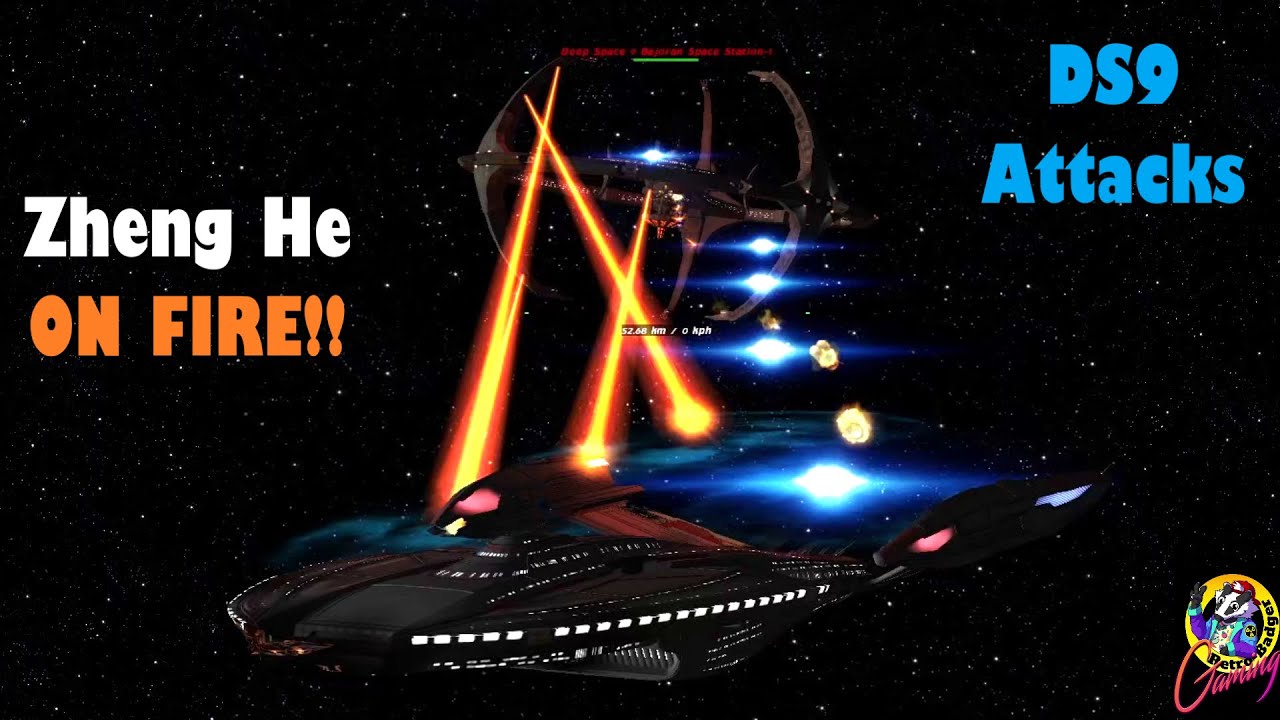 Can The Zheng He DEFEAT Quantum DS9? - Star Trek Ship Battles - Bridge Commander