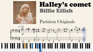 Billie Eilish - Halley's Comet (Original Piano)
