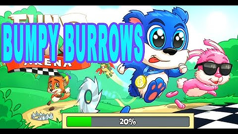 Fun Run 3 BUMPY BURROWS Game Start  | (Android,ios free games) | Gameplay Walkthrough