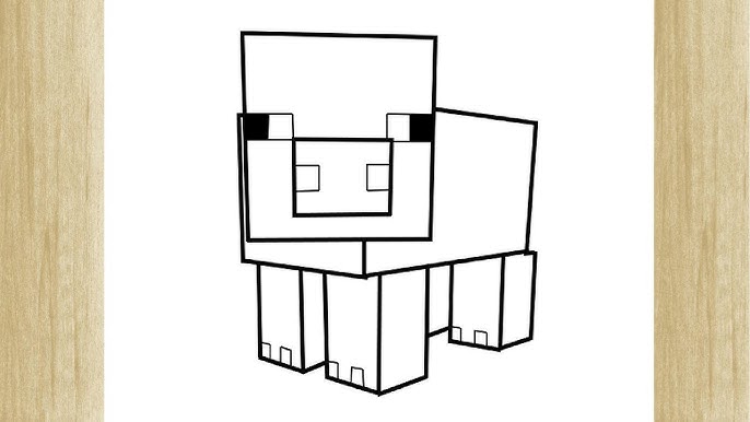 COMO DESENHAR UM PERSONAGEM DE MINECRAFT #13 