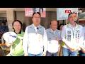 黃世杰龍潭市場拜票 承諾積極完善龍科三期、桃竹苗大矽谷計畫