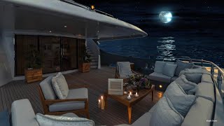 Luxury Yacht Ambience 🐬 Relaxing Ocean & Healing DOLPHIN Sounds by Blissful Dreams 11,764 views 1 year ago 2 hours