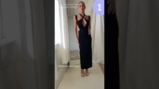 How to look slimmer with dresses? 