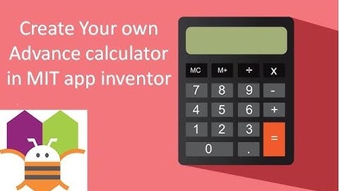 Calculator Android App using MIT APP Inventor #mitappinventor #androidapp #nitiaayog #ATLLab #STEAM