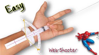 How to make Spider-Man web shooter | How to make powerful web shooter with paper | paper craft
