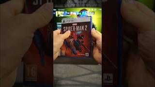 Распаковка и первый запуск SpiderMan 2 PS5 диск