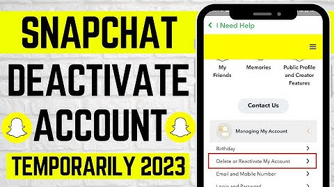 [2023] How To Deactivate Snapchat Account Temporarily?