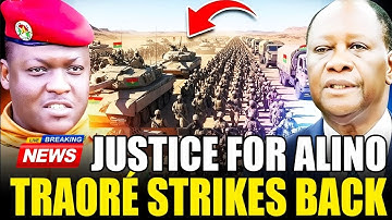 Africa on Alert: Traoré Moves 3,000 Troops to Ivory Coast After Hero Alino Faso’s Death!