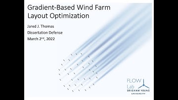 Gradient-based wind farm layout optimization