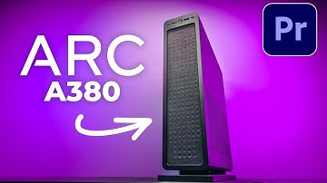 $140 Intel ARC a380 GPU 😱 | Any Good for Premiere Pro?