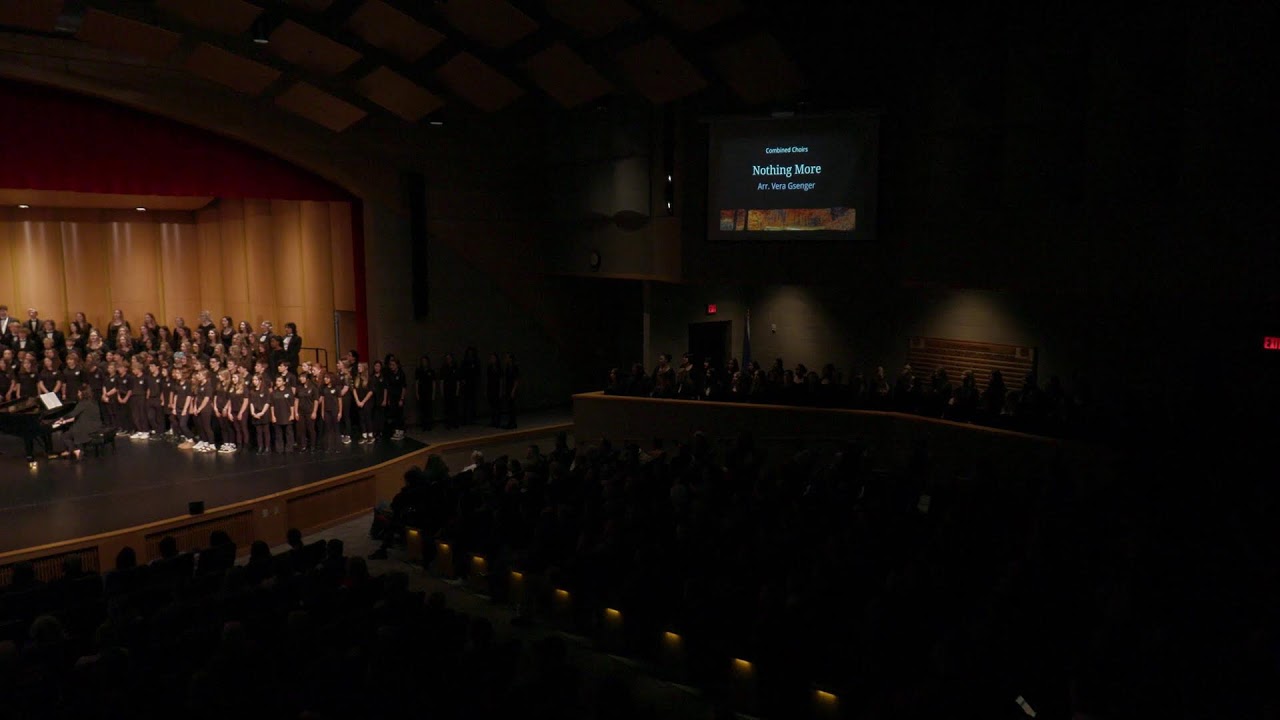 10/28/25 SP East, West, Patrick Marsh, Prairie View and Central Heights Fall Choir Concert