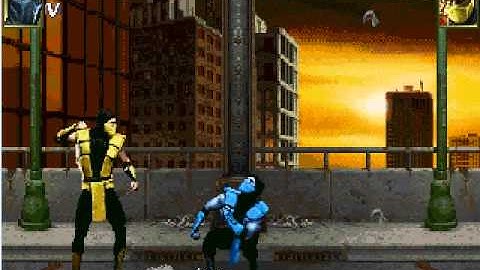 Scorpion vs Subzero Mugen