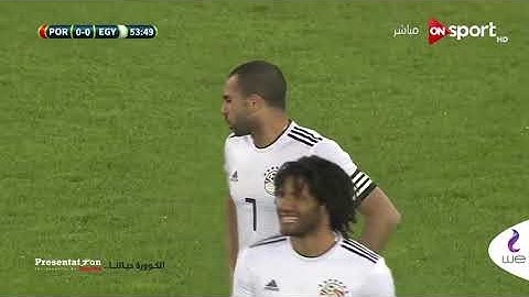 مصر و البرتغال ملخص لمسات كريستيانو رونالدو وجنون مدحت شلبي يانهار ابيض 2018