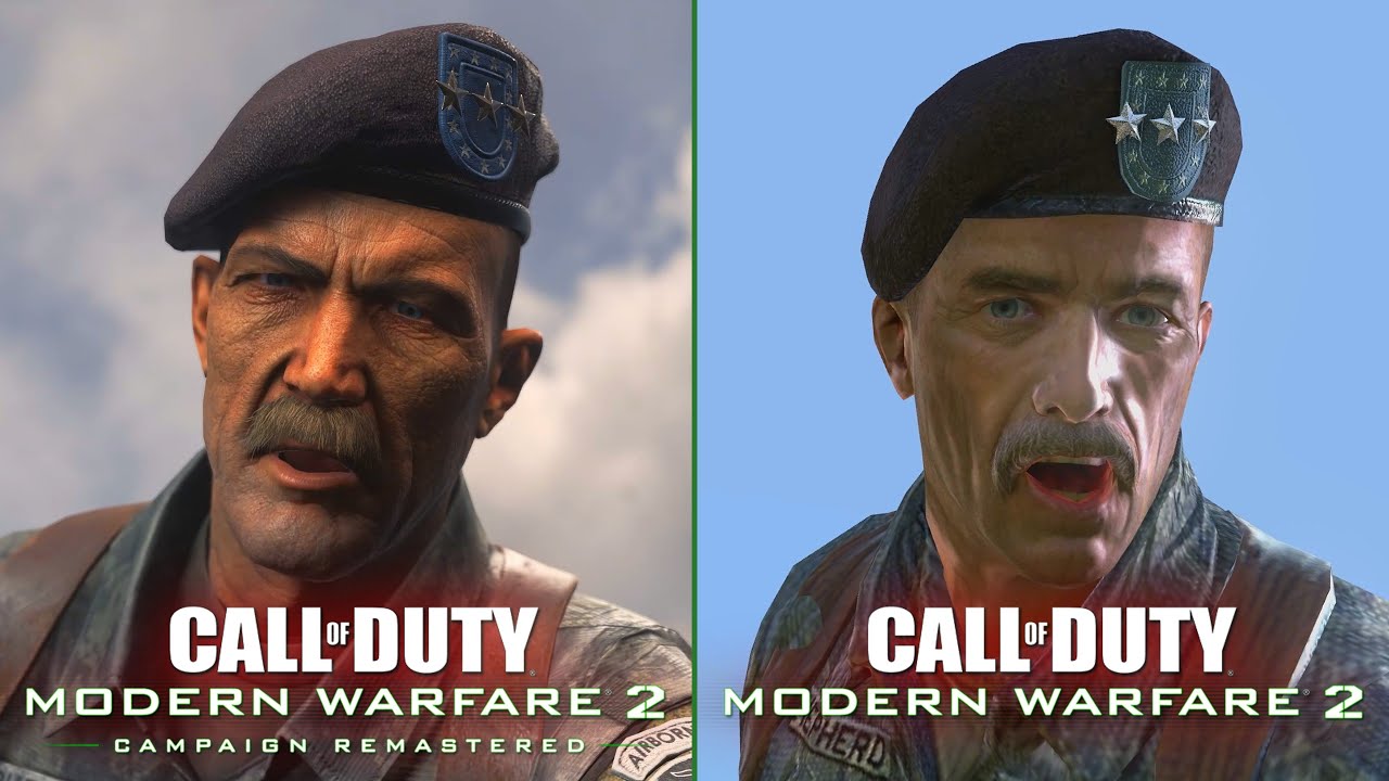 Modern Warfare 2 Remastered vs Original