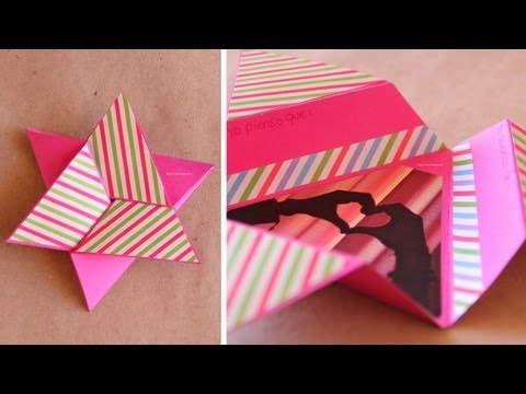 Tarjeta Estrella Scrapbook [FACIL] // Star card DIY