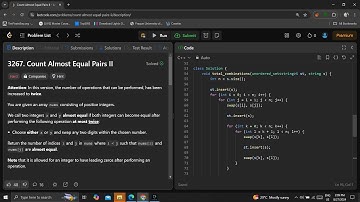 3267. Count Almost Equal Pairs II