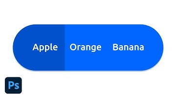UI Button Group in Adobe Photoshop 2023 | DesignMentor