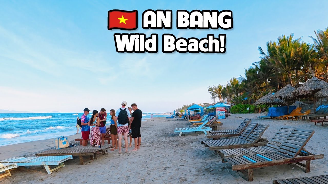 HOI AN VIETNAM - An Bang Beach Walking Tour 