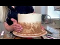 How to stack and decorate a cake