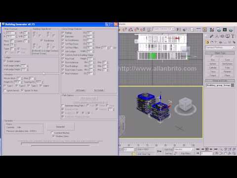 3ds Max 2009 - MAXScript - Building Generator