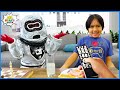 Ryan controls a real life Robot to do all his chores with 1hr skit for kids!