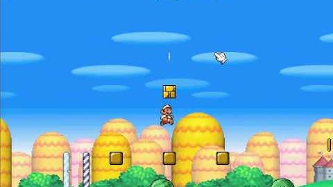 SMBX Custom Level-  NSMB DS Level 1-1