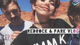 My daughter almost fell off a cliff ?! - Red Rock Vlog