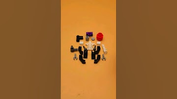 How to build a mini war robot with building blocks #buildingblocks #brickbuilder #buildingbricks
