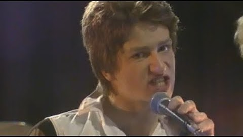 The Hype (U2) _ Street Mission - First TV-appearance 1978