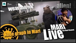Famous Mari : Live  node based texturing | wear an tear | ( Ep 23) Profile